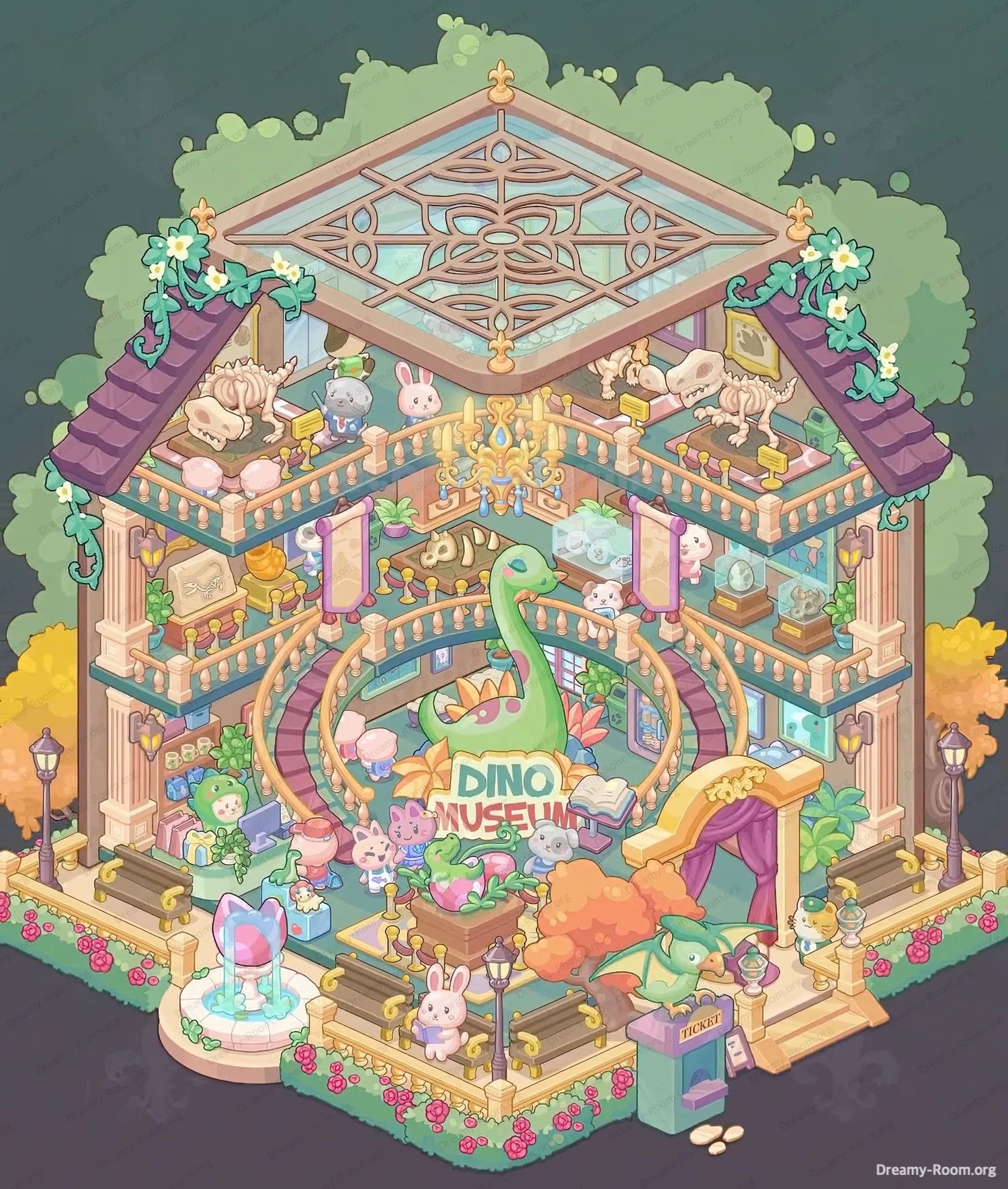 Level Dinosaur Museum Level 14 Screenshot