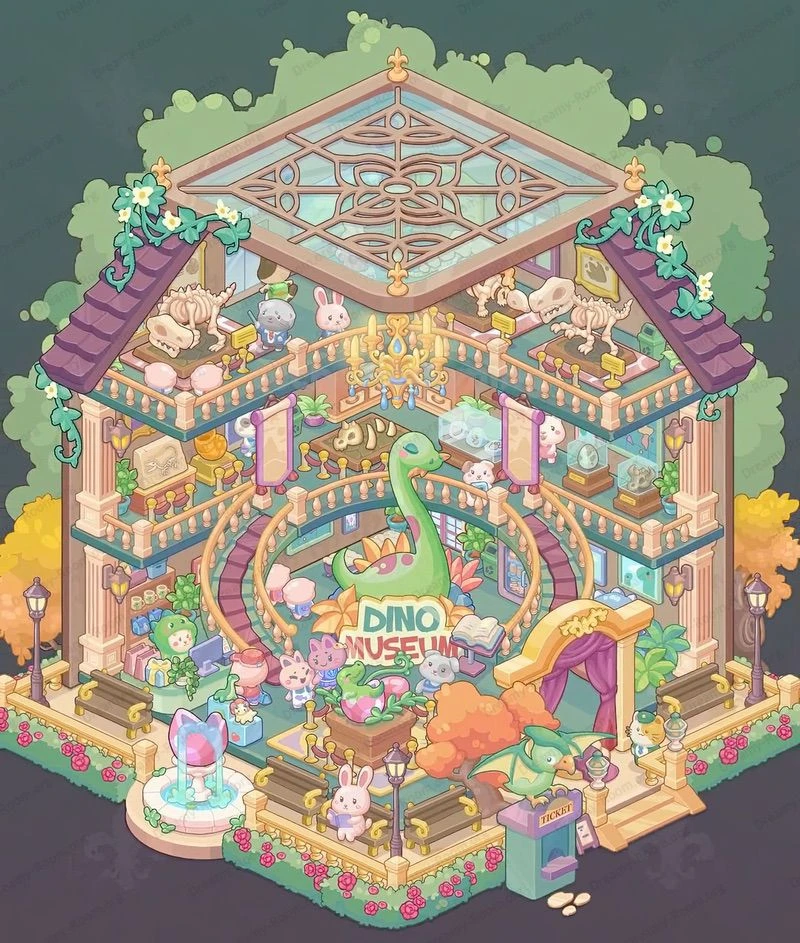 Dinosaur Museum Level 14