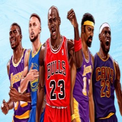 What college Basketball team’s stars were nicknamed the fab five in the 90s?
