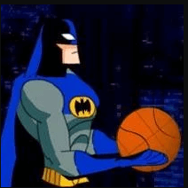 Batman I Love Basketball