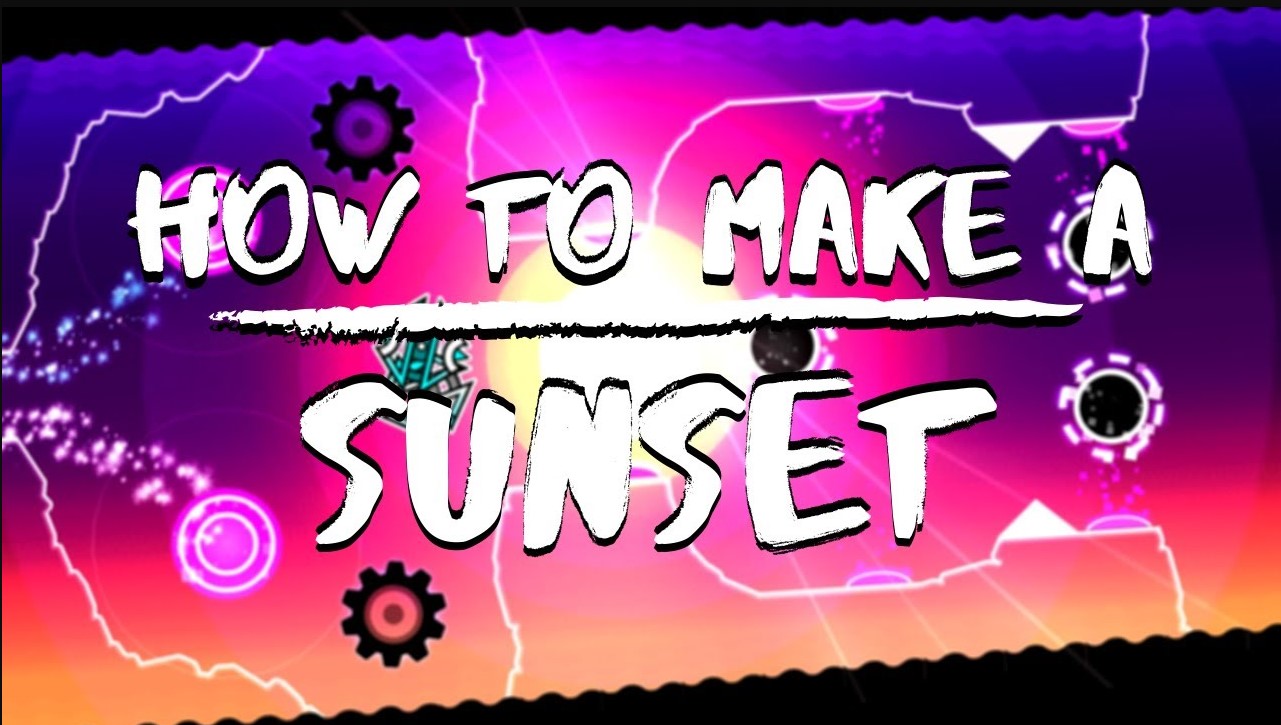 Geometry Dash Sunset