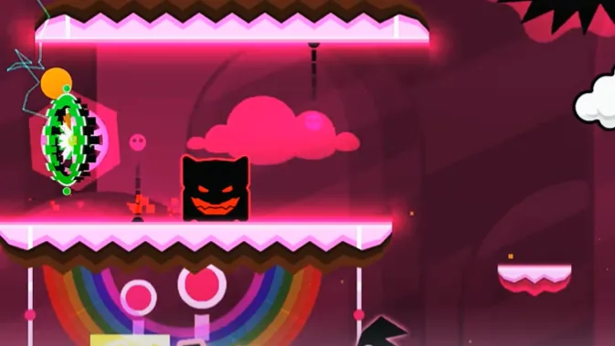 Geometry Dash Strawberry